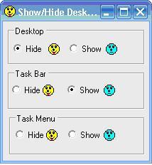 Desktop Hide 1.0 screenshot